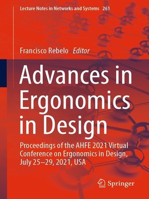 cover image of Advances in Ergonomics in Design